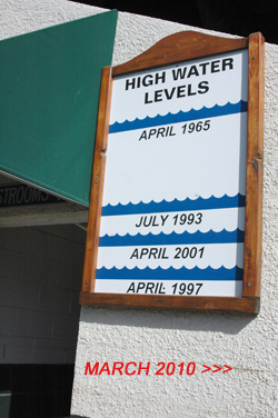 2010 floodwaters leave their mark